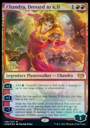 Chandra, Dressed to Kill [Innistrad: Crimson Vow Prerelease Promos] | Play N Trade Winnipeg