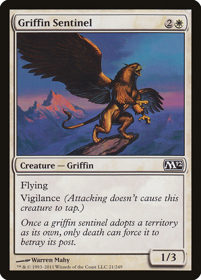 Griffin Sentinel [Magic 2012] | Play N Trade Winnipeg