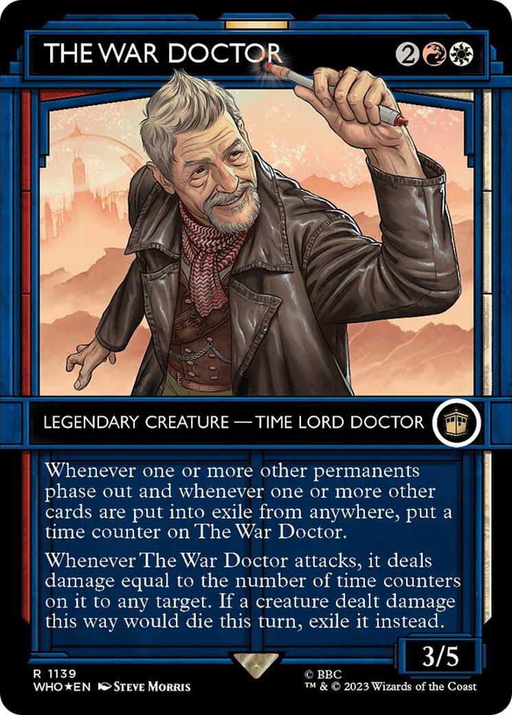 The War Doctor (Showcase) (Surge Foil) [Doctor Who] | Play N Trade Winnipeg