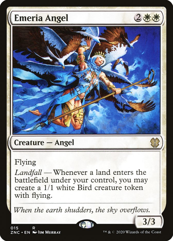 Emeria Angel [Zendikar Rising Commander] | Play N Trade Winnipeg