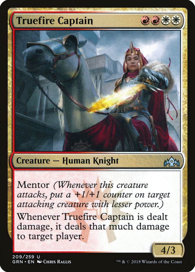 Truefire Captain [Guilds of Ravnica] | Play N Trade Winnipeg