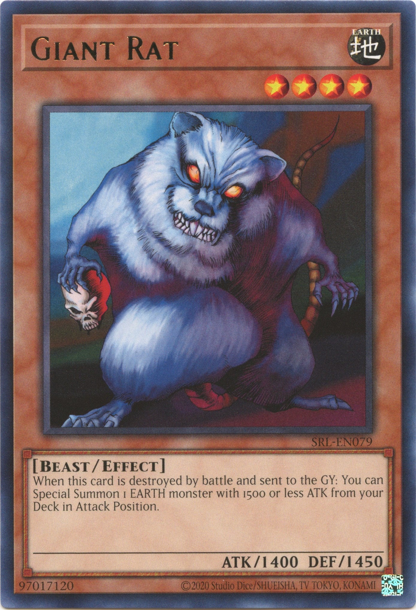 Giant Rat (25th Anniversary) [SRL-EN079] Rare | Play N Trade Winnipeg
