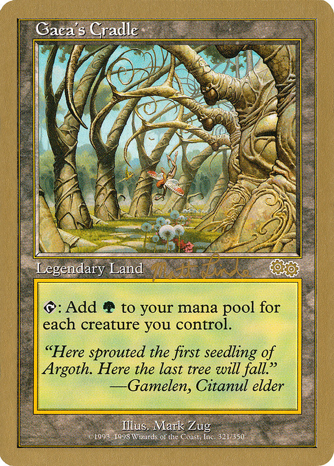 Gaea's Cradle (Matt Linde) [World Championship Decks 1999] | Play N Trade Winnipeg