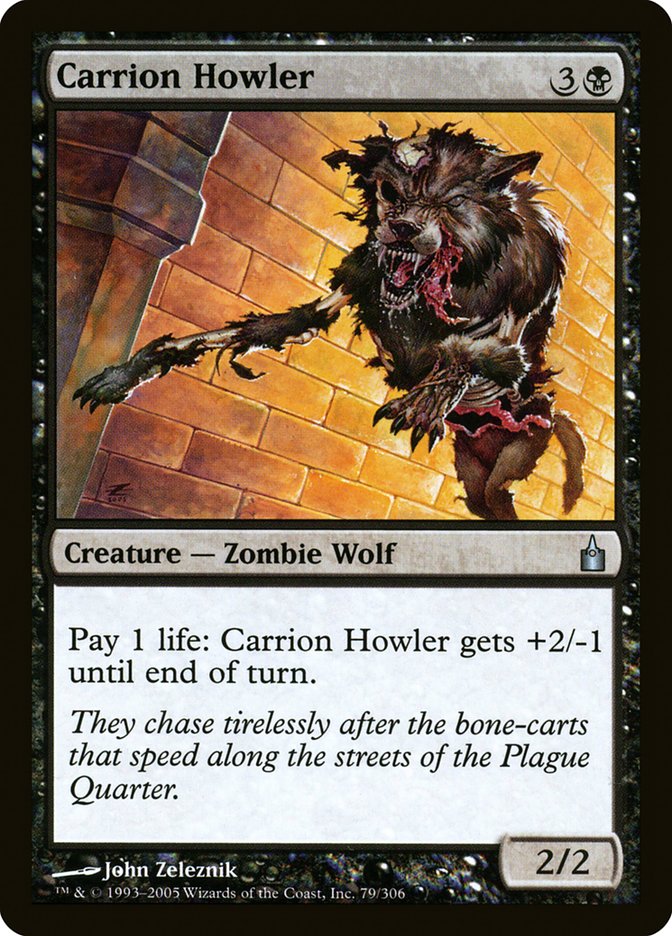 Carrion Howler [Ravnica: City of Guilds] | Play N Trade Winnipeg