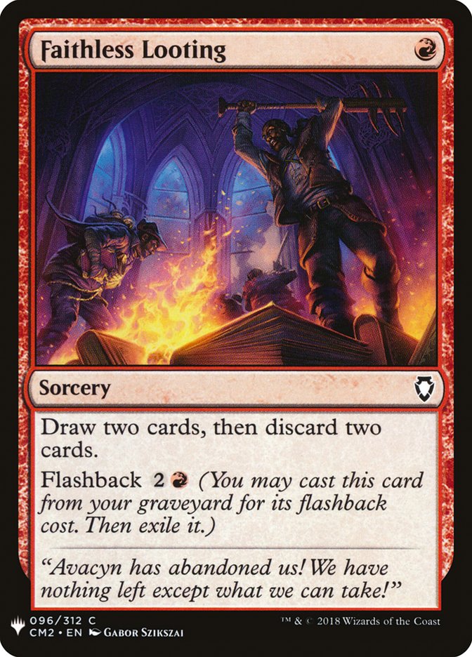 Faithless Looting [Mystery Booster] | Play N Trade Winnipeg