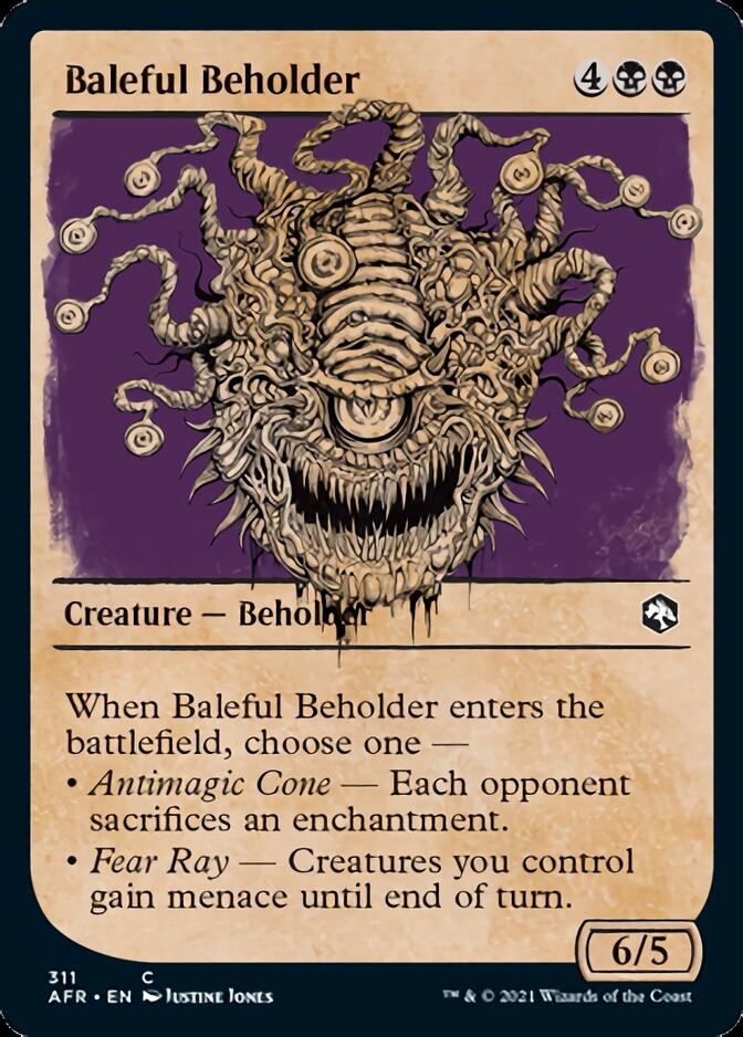 Baleful Beholder (Showcase) [Dungeons & Dragons: Adventures in the Forgotten Realms] | Play N Trade Winnipeg