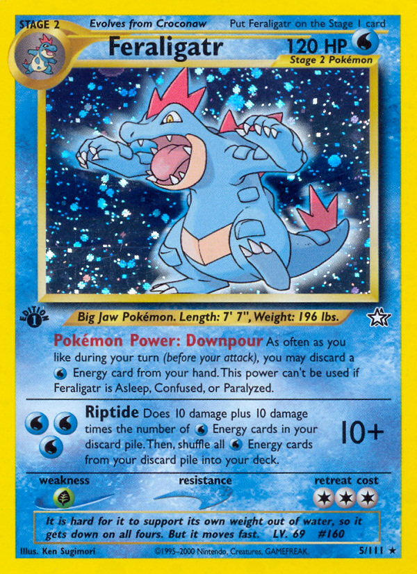 Feraligatr (5/111) [Neo Genesis 1st Edition] | Play N Trade Winnipeg