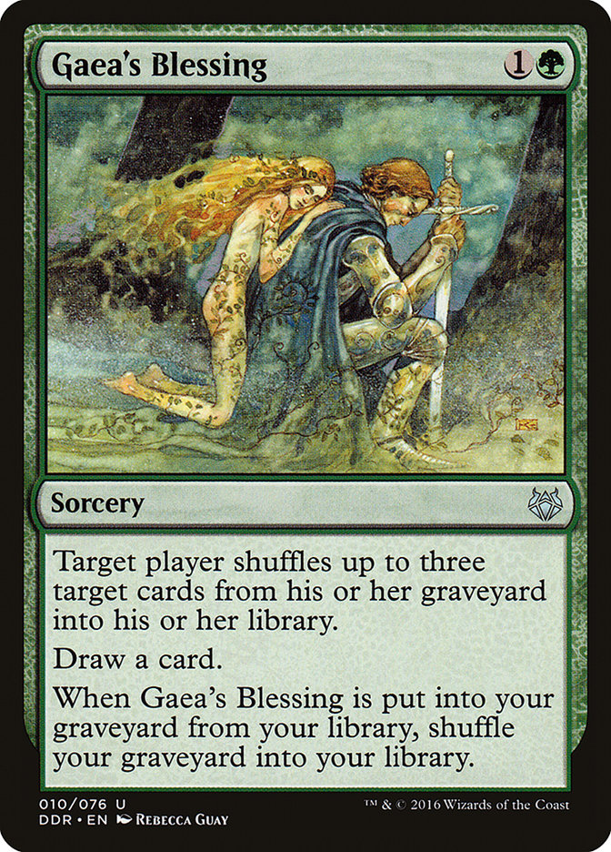 Gaea's Blessing [Duel Decks: Nissa vs. Ob Nixilis] | Play N Trade Winnipeg