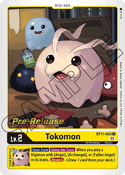 Tokomon [BT11-003] [Dimensional Phase Pre-Release Promos] | Play N Trade Winnipeg