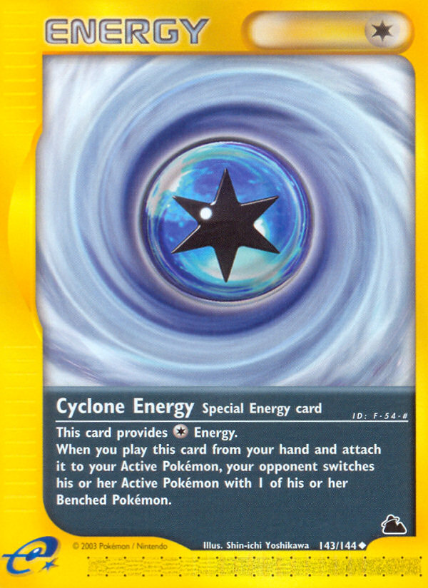 Cyclone Energy (143/144) [Skyridge] | Play N Trade Winnipeg