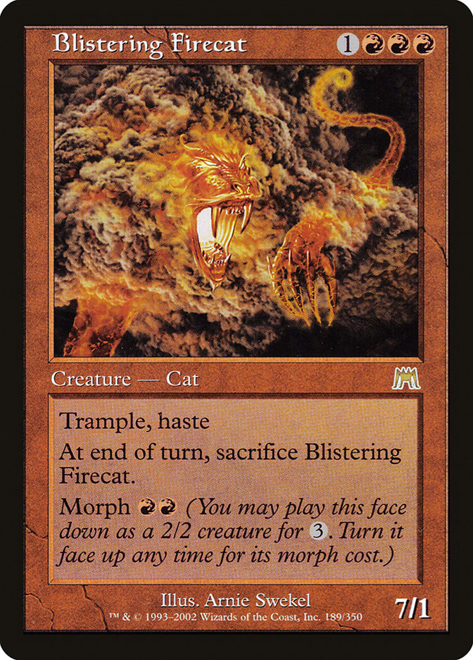 Blistering Firecat [Onslaught] | Play N Trade Winnipeg