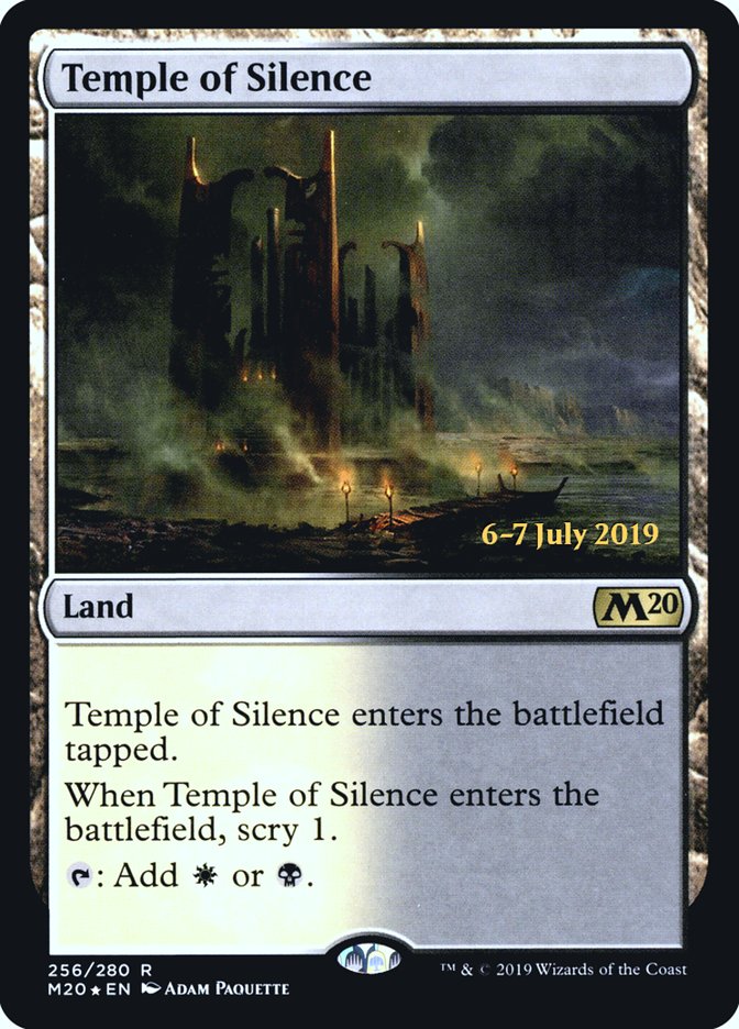 Temple of Silence  [Core Set 2020 Prerelease Promos] | Play N Trade Winnipeg