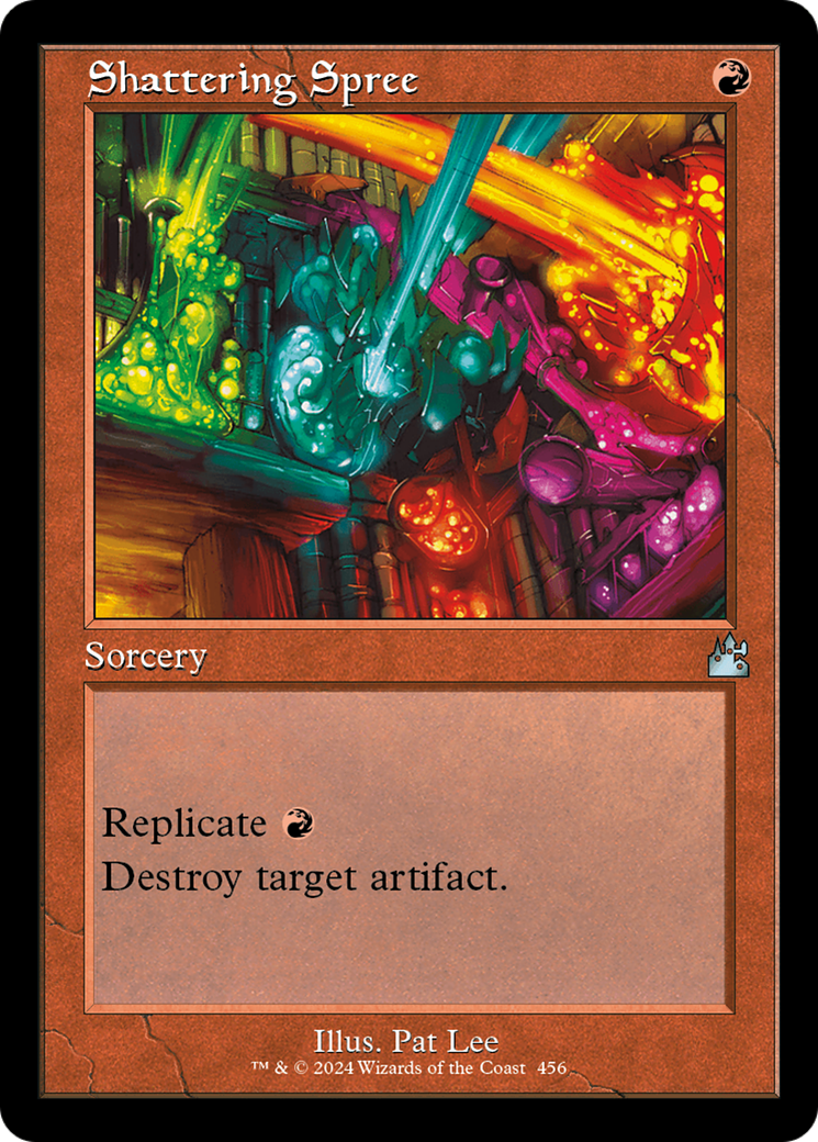 Shattering Spree (Retro Frame) [Ravnica Remastered] | Play N Trade Winnipeg