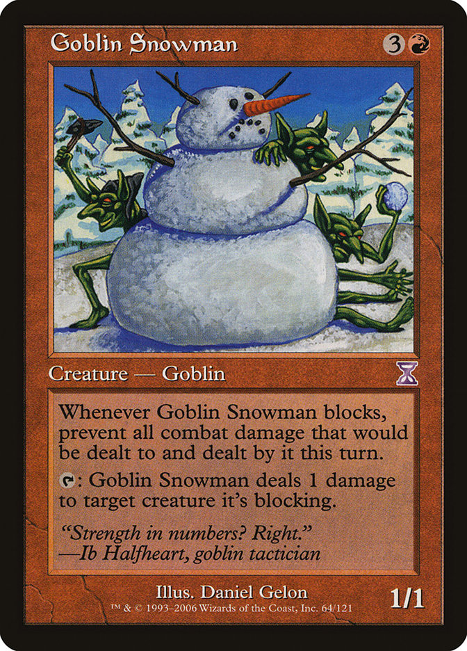 Goblin Snowman [Time Spiral Timeshifted] | Play N Trade Winnipeg