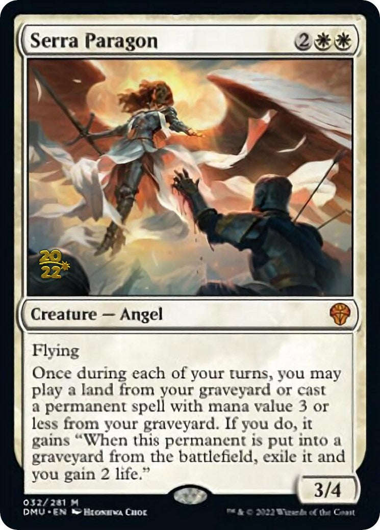 Serra Paragon [Dominaria United Prerelease Promos] | Play N Trade Winnipeg