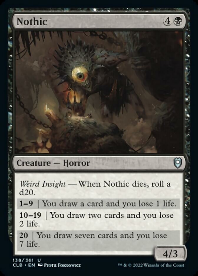 Nothic [Commander Legends: Battle for Baldur's Gate] | Play N Trade Winnipeg