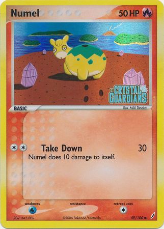 Numel (59/100) (Stamped) [EX: Crystal Guardians] | Play N Trade Winnipeg