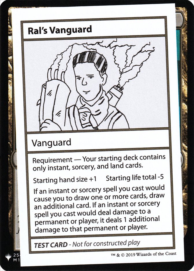 Ral's Vanguard [Mystery Booster Playtest Cards] | Play N Trade Winnipeg