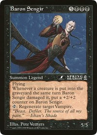 Baron Sengir (Oversized) [Oversize Cards] | Play N Trade Winnipeg