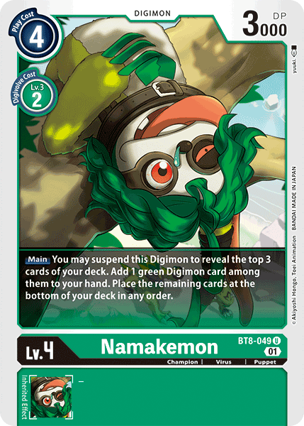 Namakemon [BT8-049] [New Awakening] | Play N Trade Winnipeg