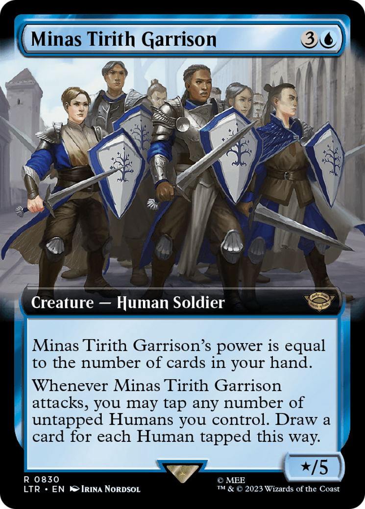 Minas Tirith Garrison (Extended Art) [The Lord of the Rings: Tales of Middle-Earth] | Play N Trade Winnipeg