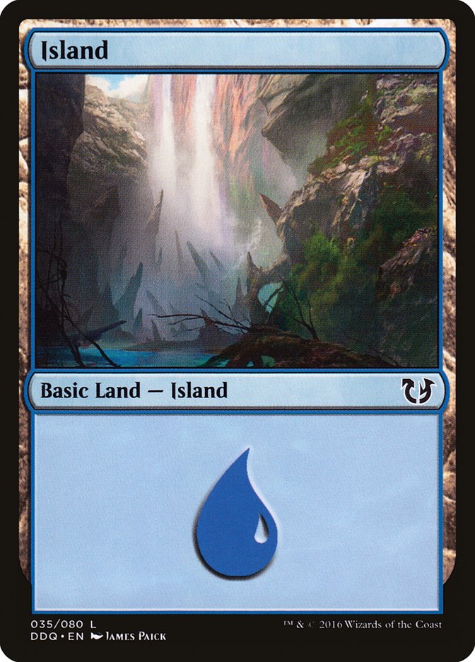 Island (35) [Duel Decks: Blessed vs. Cursed] | Play N Trade Winnipeg