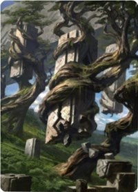 Forest 2 Art Card [Zendikar Rising Art Series] | Play N Trade Winnipeg