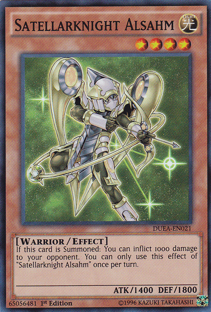Satellarknight Alsahm [DUEA-EN021] Super Rare | Play N Trade Winnipeg