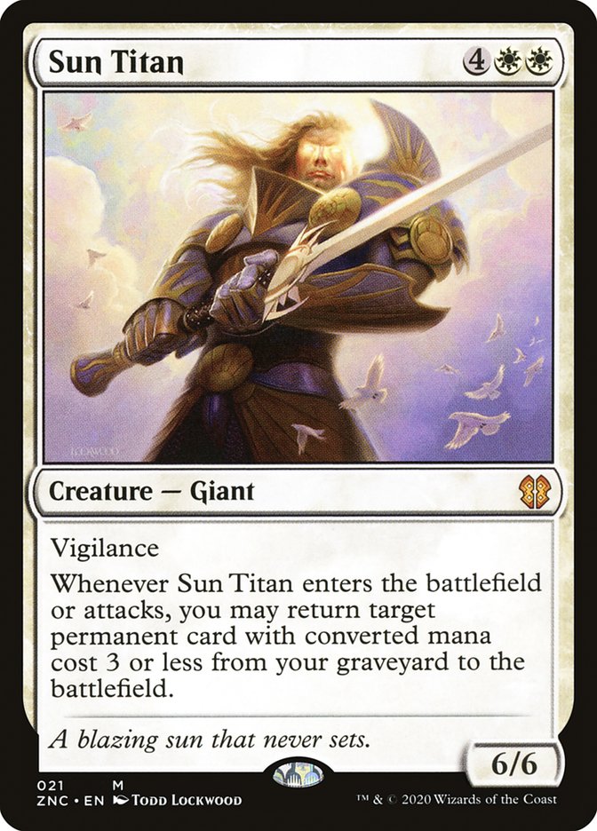 Sun Titan [Zendikar Rising Commander] | Play N Trade Winnipeg