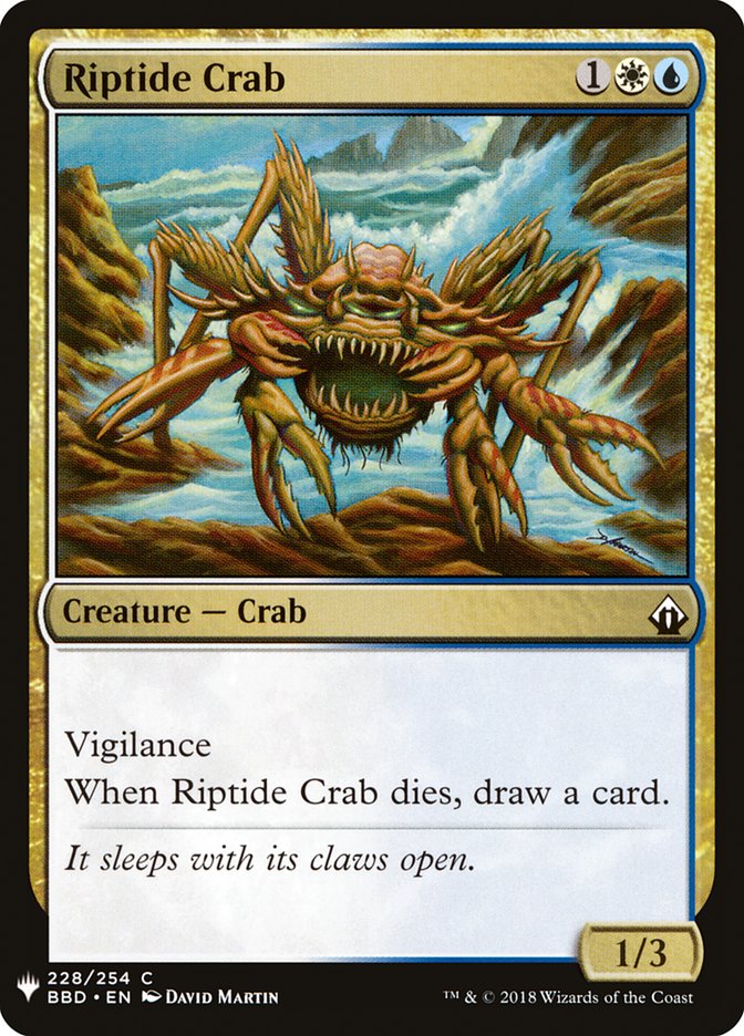 Riptide Crab [Mystery Booster] | Play N Trade Winnipeg