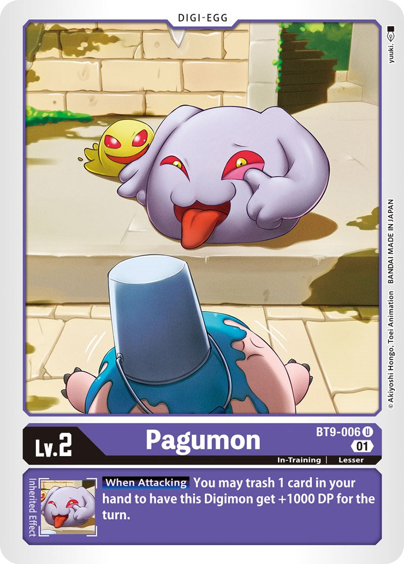 Pagumon [BT9-006] [X Record] | Play N Trade Winnipeg