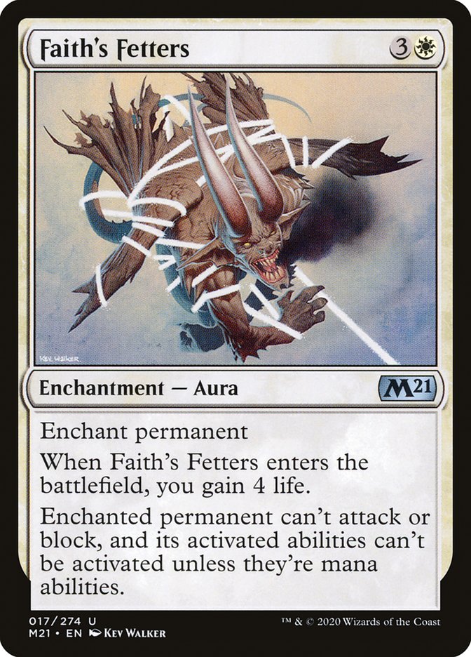 Faith's Fetters [Core Set 2021] | Play N Trade Winnipeg