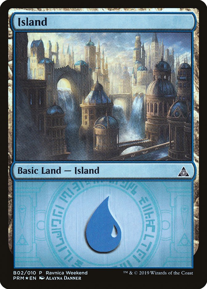 Island (B02) [Ravnica Allegiance Guild Kit] | Play N Trade Winnipeg