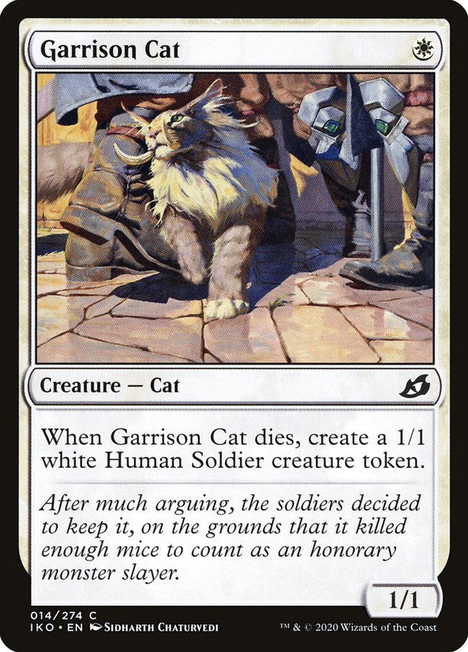 Garrison Cat [Ikoria: Lair of Behemoths] | Play N Trade Winnipeg