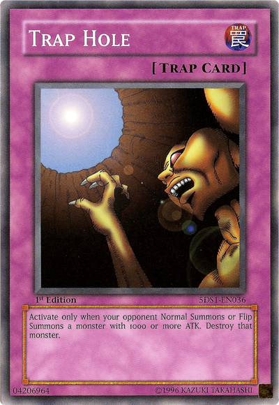 Trap Hole [5DS1-EN036] Common | Play N Trade Winnipeg