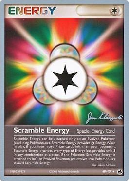 Scramble Energy (89/101) (Psychic Lock - Jason Klaczynski) [World Championships 2008] | Play N Trade Winnipeg
