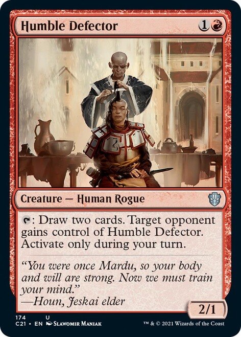 Humble Defector [Commander 2021] | Play N Trade Winnipeg