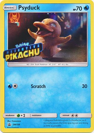 Psyduck Detective (SM199) (Pikachu Stamped) [Sun & Moon: Black Star Promos] | Play N Trade Winnipeg