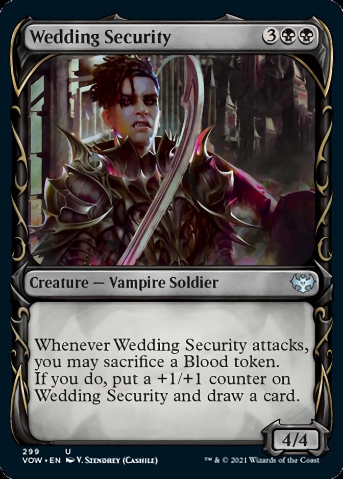 Wedding Security (Showcase Fang Frame) [Innistrad: Crimson Vow] | Play N Trade Winnipeg