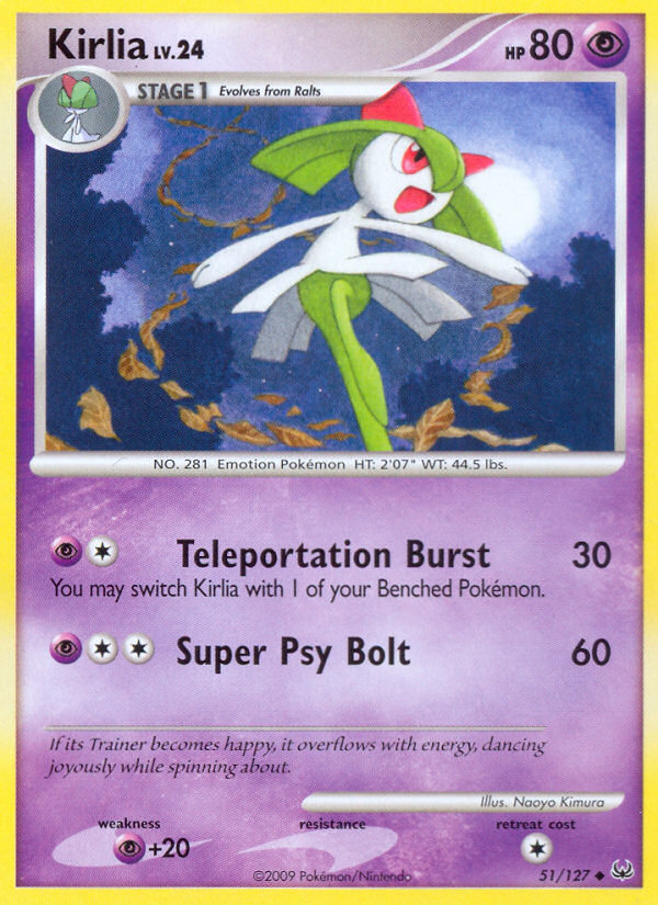 Kirlia (51/127) [Platinum: Base Set] | Play N Trade Winnipeg