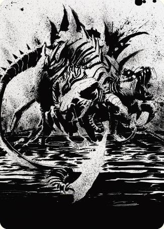Karumonix, the Rat King Art Card [Phyrexia: All Will Be One Art Series] | Play N Trade Winnipeg