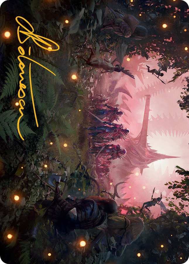 Invasion of Eldraine Art Card (Gold-Stamped Signature) [March of the Machine Art Series] | Play N Trade Winnipeg