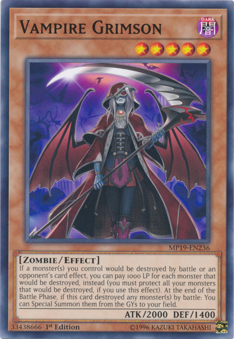 Vampire Grimson [MP19-EN236] Common | Play N Trade Winnipeg