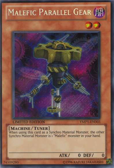 Malefic Parallel Gear [YMP1-EN003] Secret Rare | Play N Trade Winnipeg