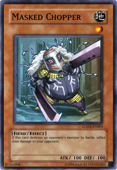 Masked Chopper [GX03-EN003] Super Rare | Play N Trade Winnipeg