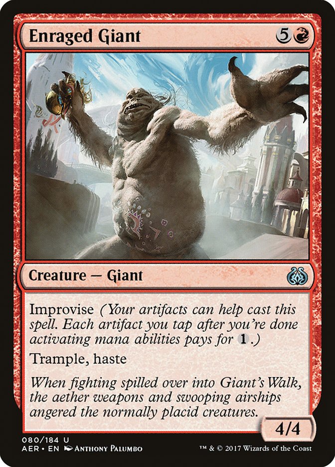 Enraged Giant [Aether Revolt] | Play N Trade Winnipeg