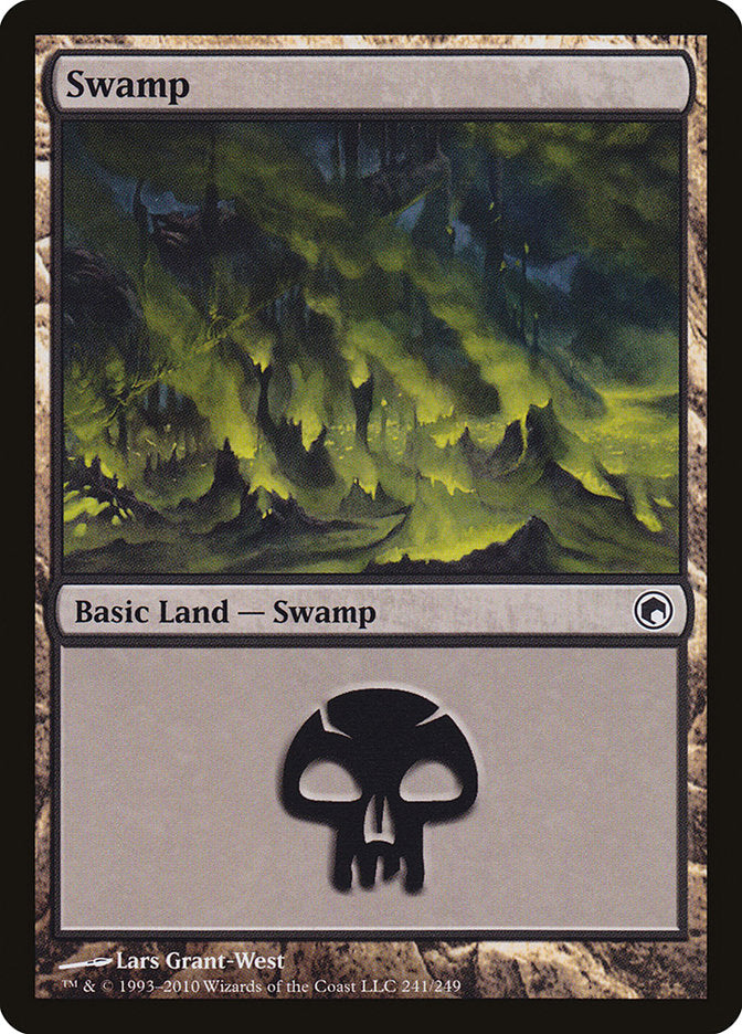 Swamp (241) [Scars of Mirrodin] | Play N Trade Winnipeg