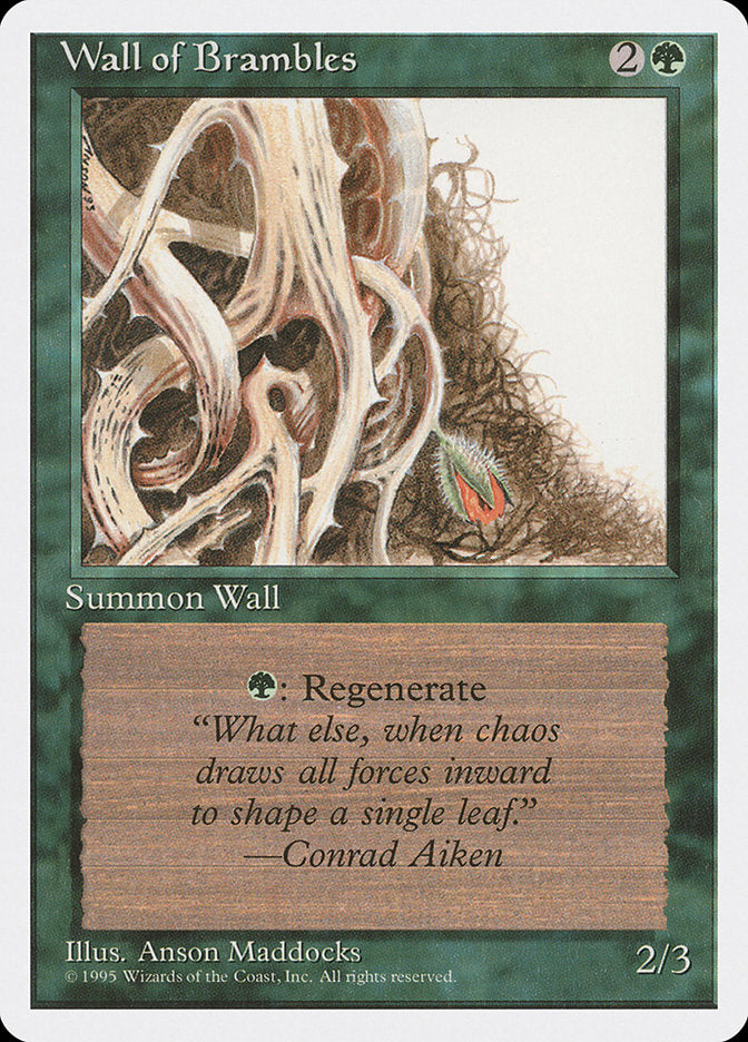 Wall of Brambles [Fourth Edition] | Play N Trade Winnipeg