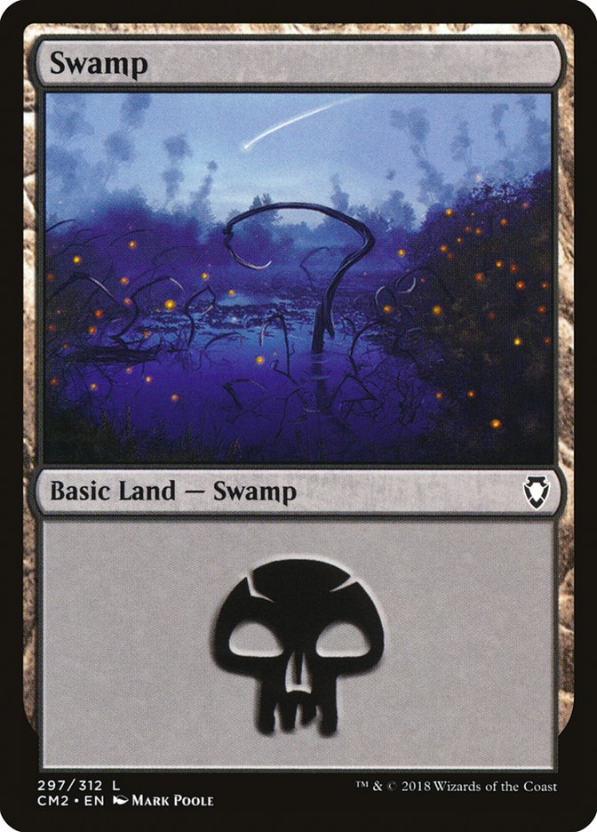 Swamp (297) [Commander Anthology Volume II] | Play N Trade Winnipeg