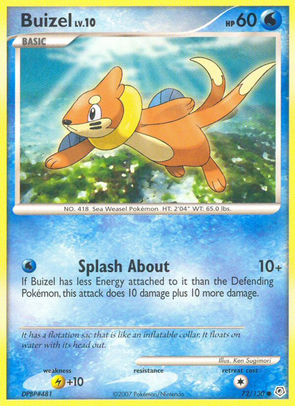 Buizel (72/130) [Diamond & Pearl: Base Set] | Play N Trade Winnipeg